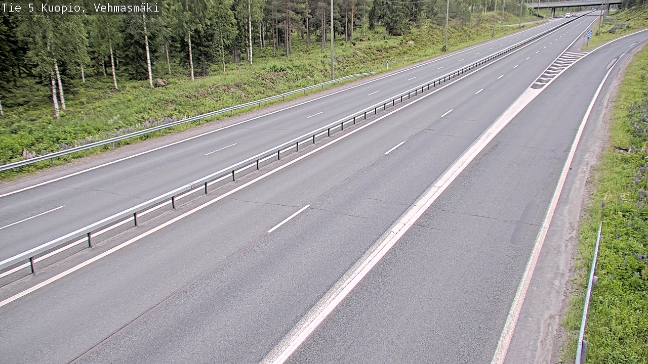 Kelikamerat Kuva Tie 5 Kuopio, Vehmasmäki, Kuopio, Pohjois-Savo