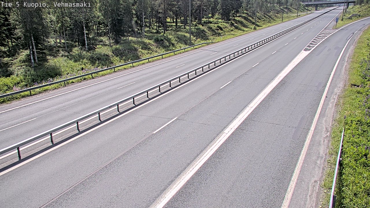 Kelikamerat Kuva Tie 5 Kuopio, Vehmasmäki, Kuopio, Pohjois-Savo