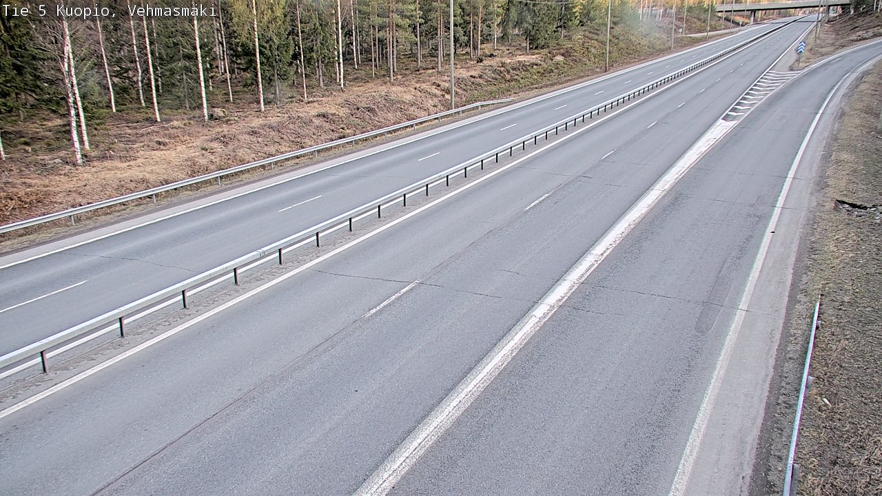 Kelikamerat Kuva Tie 5 Kuopio, Vehmasmäki, Kuopio, Pohjois-Savo