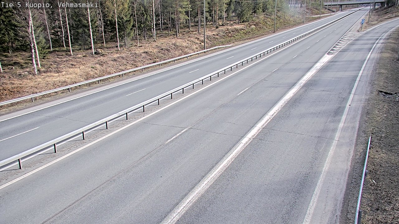 Kelikamerat Kuva Tie 5 Kuopio, Vehmasmäki, Kuopio, Pohjois-Savo