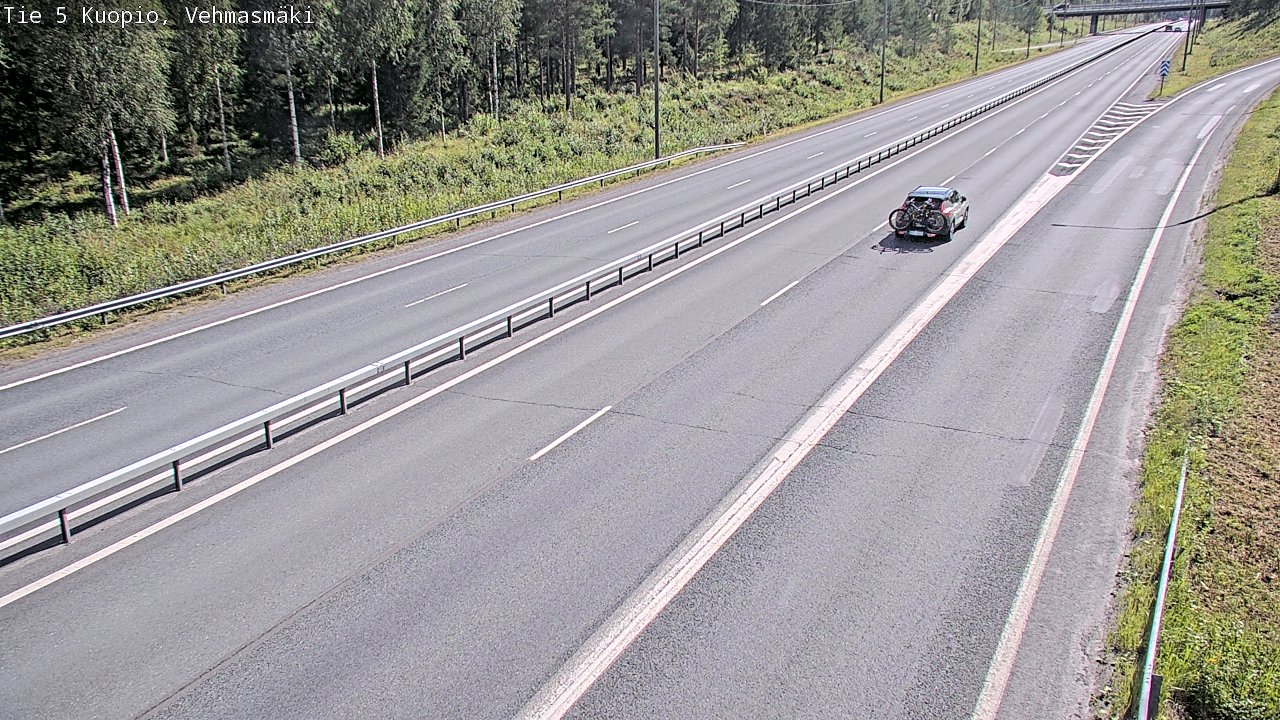 Kelikamerat Kuva Tie 5 Kuopio, Vehmasmäki, Kuopio, Pohjois-Savo