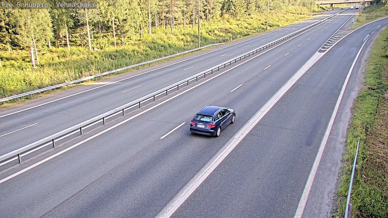 Kelikamerat Kuva Tie 5 Kuopio, Vehmasmäki, Kuopio, Pohjois-Savo