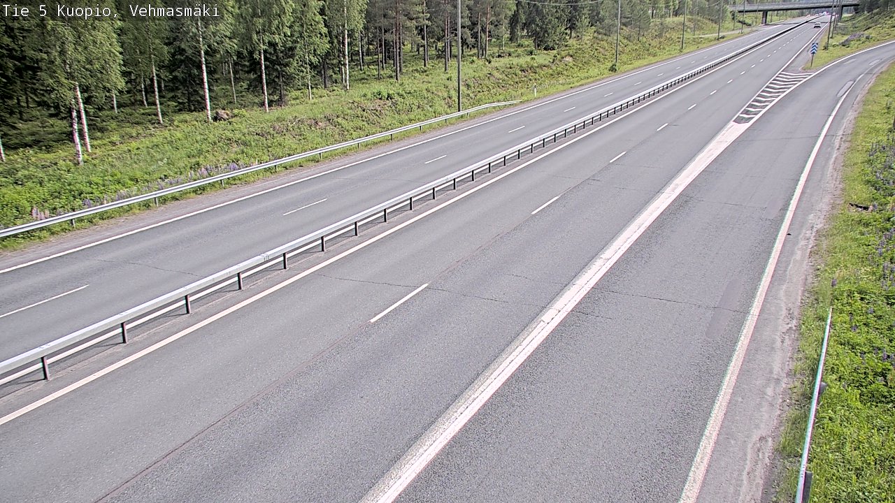 Kelikamerat Kuva Tie 5 Kuopio, Vehmasmäki, Kuopio, Pohjois-Savo