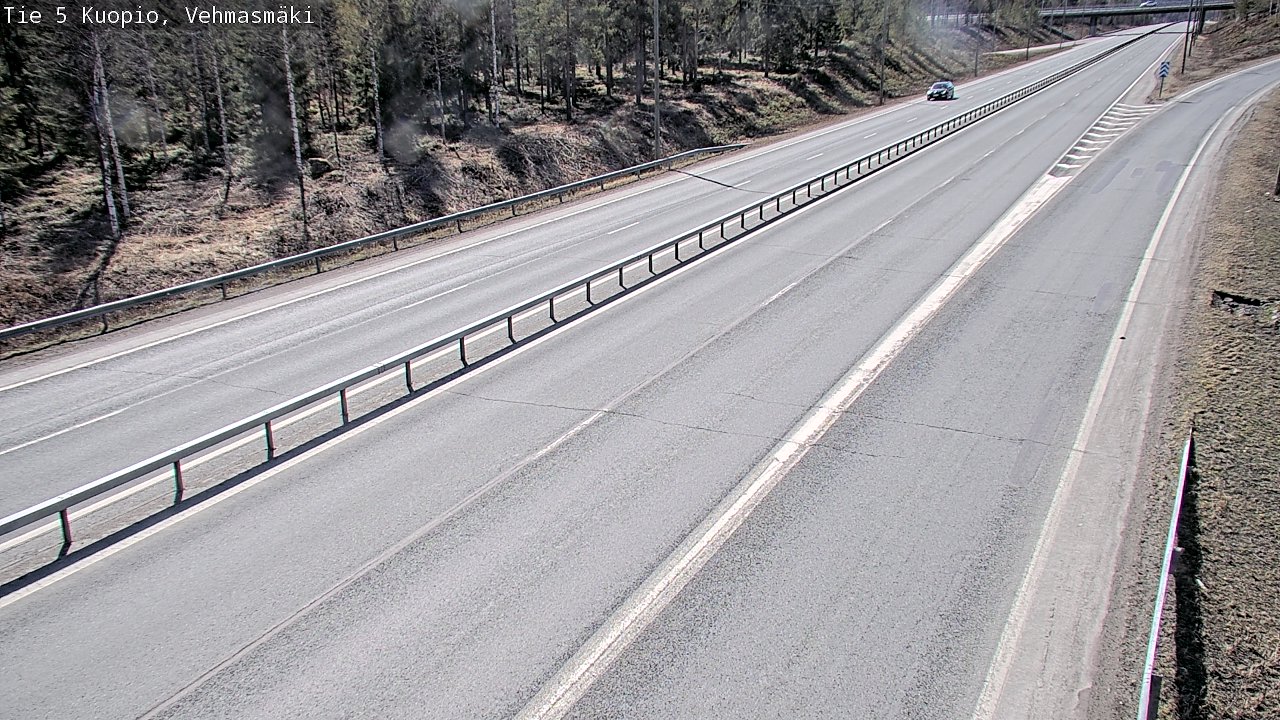 Kelikamerat Kuva Tie 5 Kuopio, Vehmasmäki, Kuopio, Pohjois-Savo