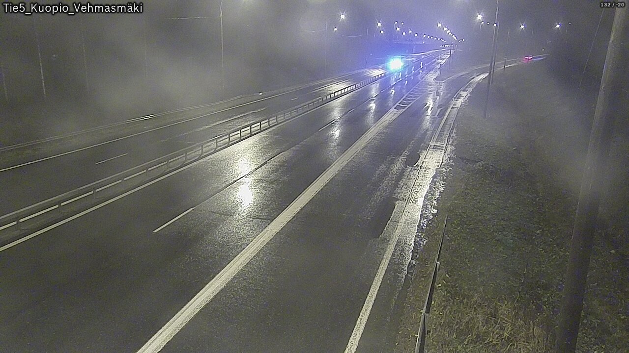 Weather Camera Image Väg 5 Kuopio, Vehmasmäki, Kuopio, Pohjois-Savo
