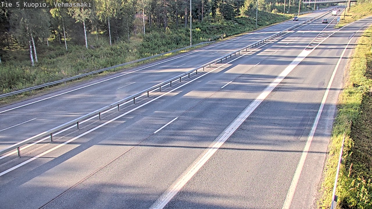 Kelikamerat Kuva Tie 5 Kuopio, Vehmasmäki, Kuopio, Pohjois-Savo