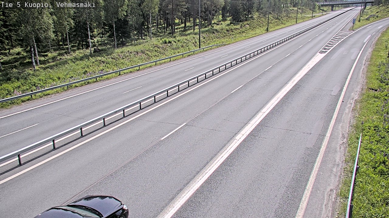 Kelikamerat Kuva Tie 5 Kuopio, Vehmasmäki, Kuopio, Pohjois-Savo
