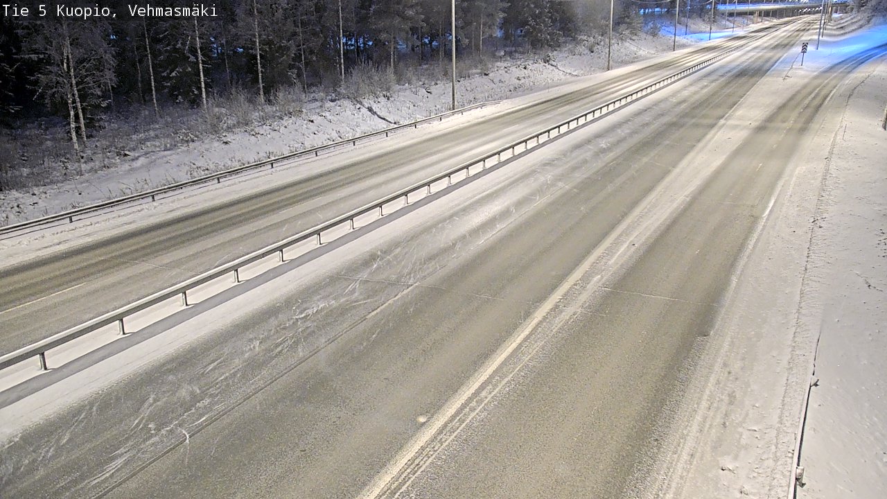 Kelikamerat Kuva Tie 5 Kuopio, Vehmasmäki, Kuopio, Pohjois-Savo