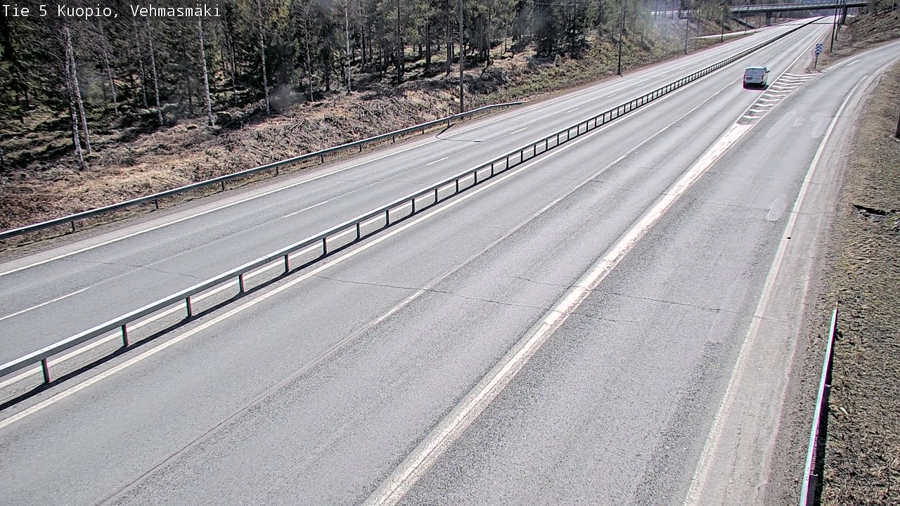 Kelikamerat Kuva Tie 5 Kuopio, Vehmasmäki, Kuopio, Pohjois-Savo