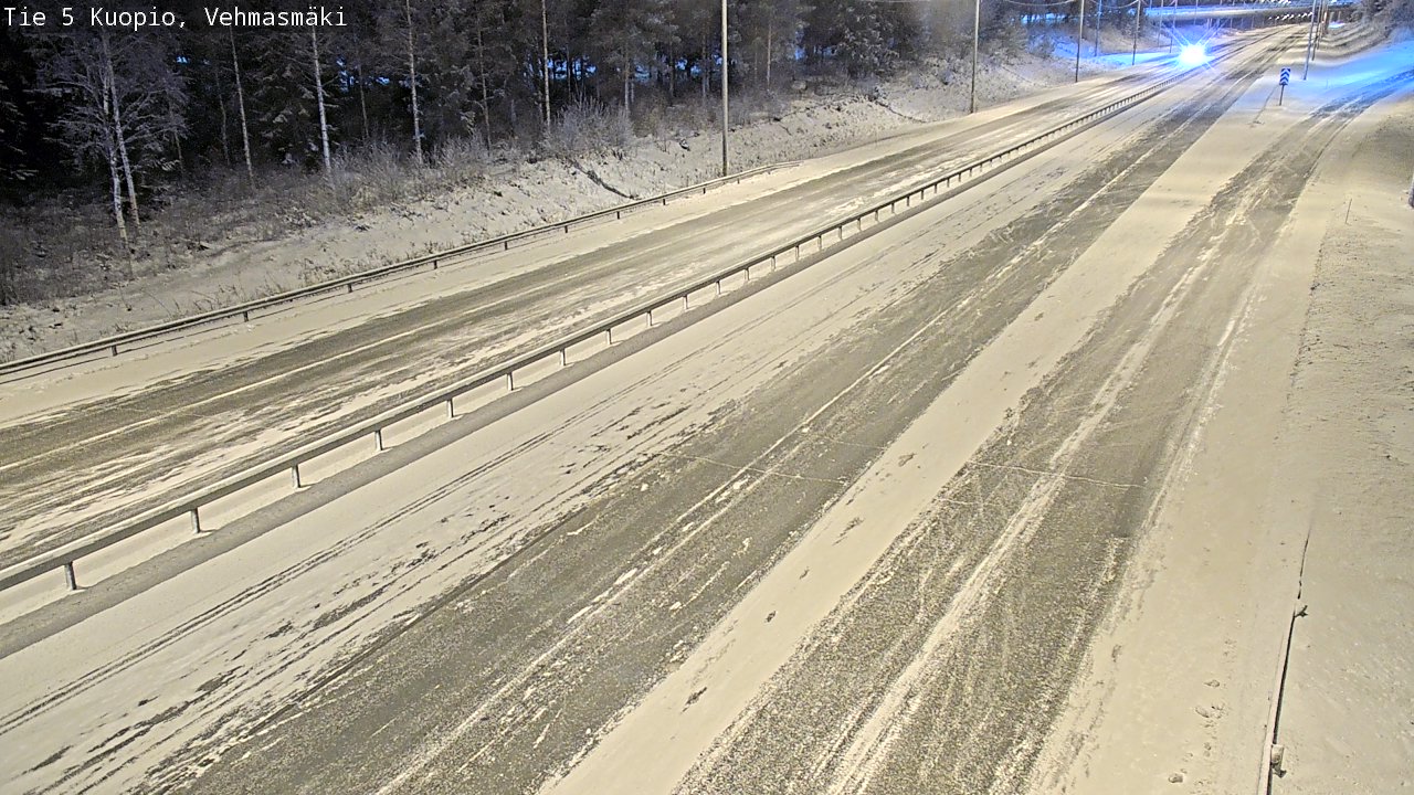 Kelikamerat Kuva Tie 5 Kuopio, Vehmasmäki, Kuopio, Pohjois-Savo