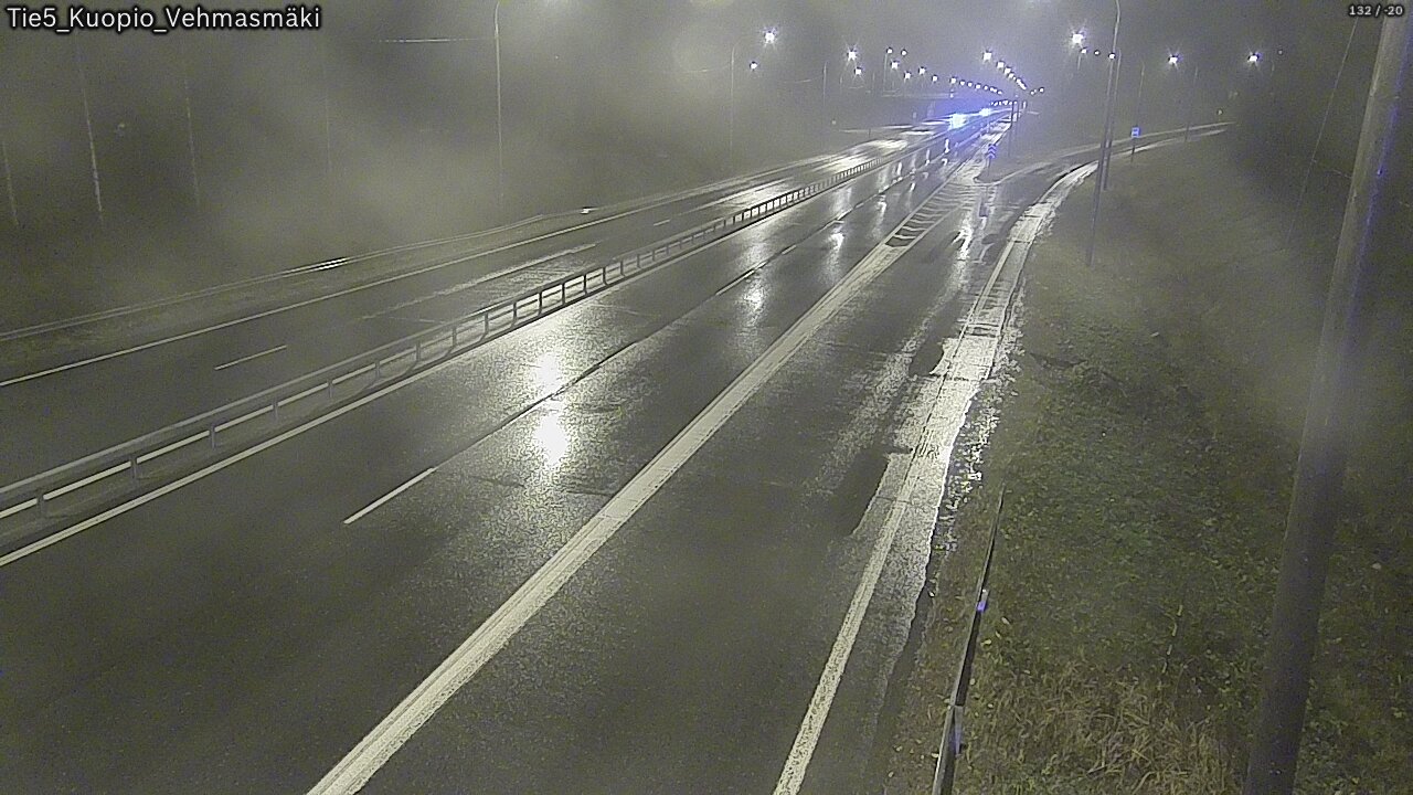 Weather Camera Image Väg 5 Kuopio, Vehmasmäki, Kuopio, Pohjois-Savo