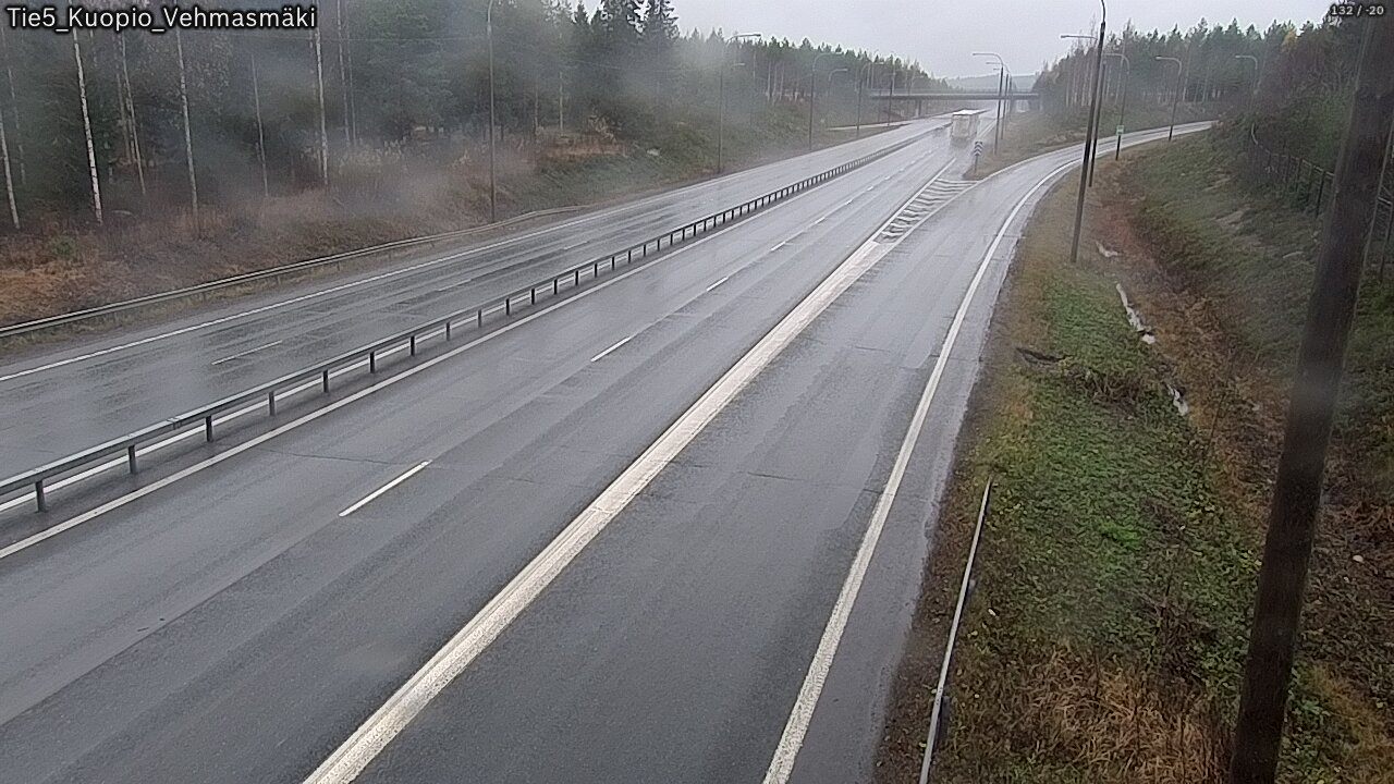 Weather Camera Image Väg 5 Kuopio, Vehmasmäki, Kuopio, Pohjois-Savo