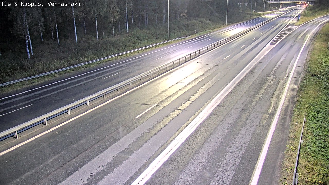 Kelikamerat Kuva Tie 5 Kuopio, Vehmasmäki, Kuopio, Pohjois-Savo