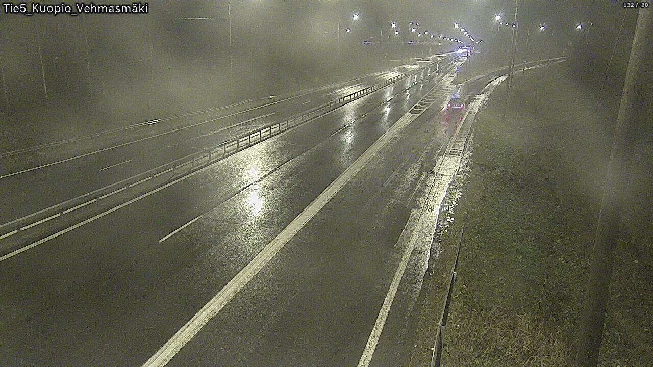 Weather Camera Image Väg 5 Kuopio, Vehmasmäki, Kuopio, Pohjois-Savo