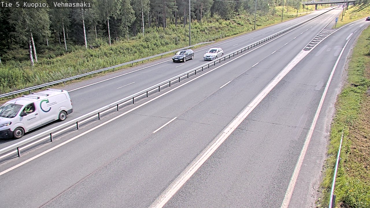 Kelikamerat Kuva Tie 5 Kuopio, Vehmasmäki, Kuopio, Pohjois-Savo