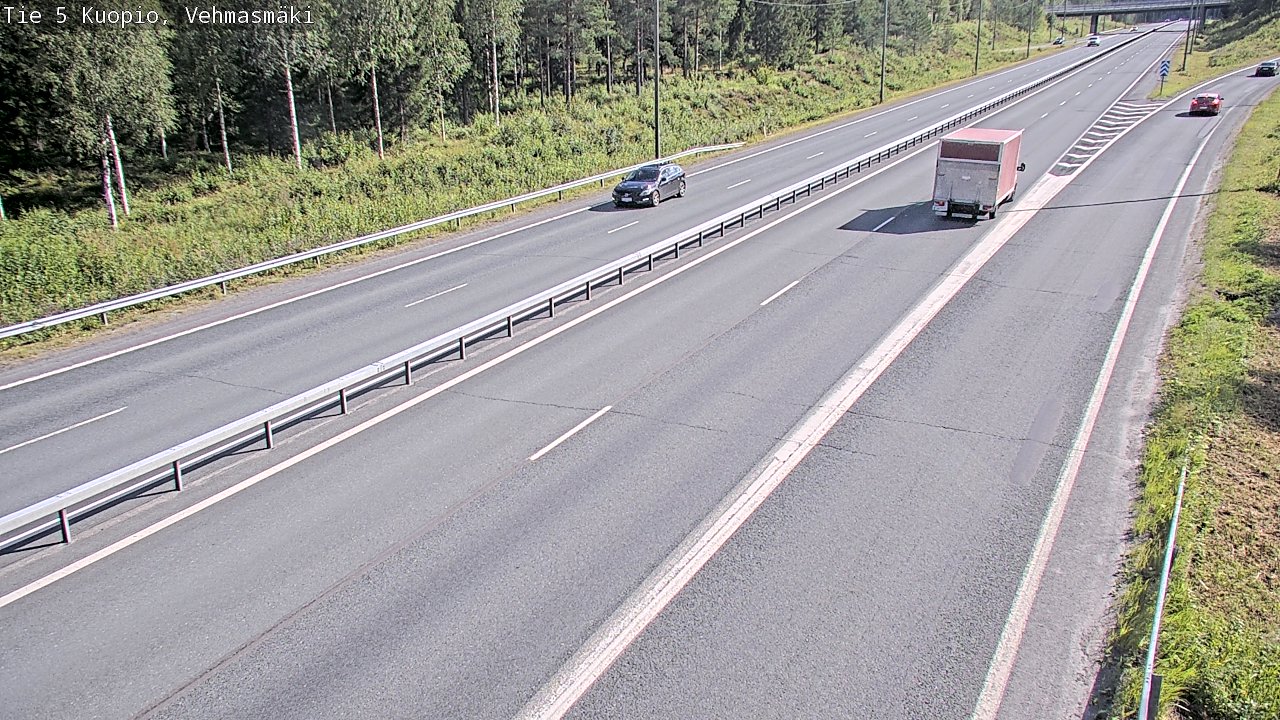 Kelikamerat Kuva Tie 5 Kuopio, Vehmasmäki, Kuopio, Pohjois-Savo