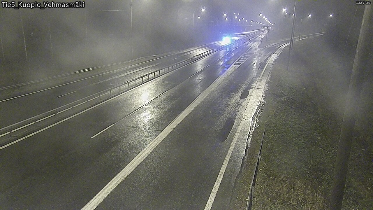 Weather Camera Image Road 5 Kuopio, Vehmasmäki, Kuopio, Pohjois-Savo