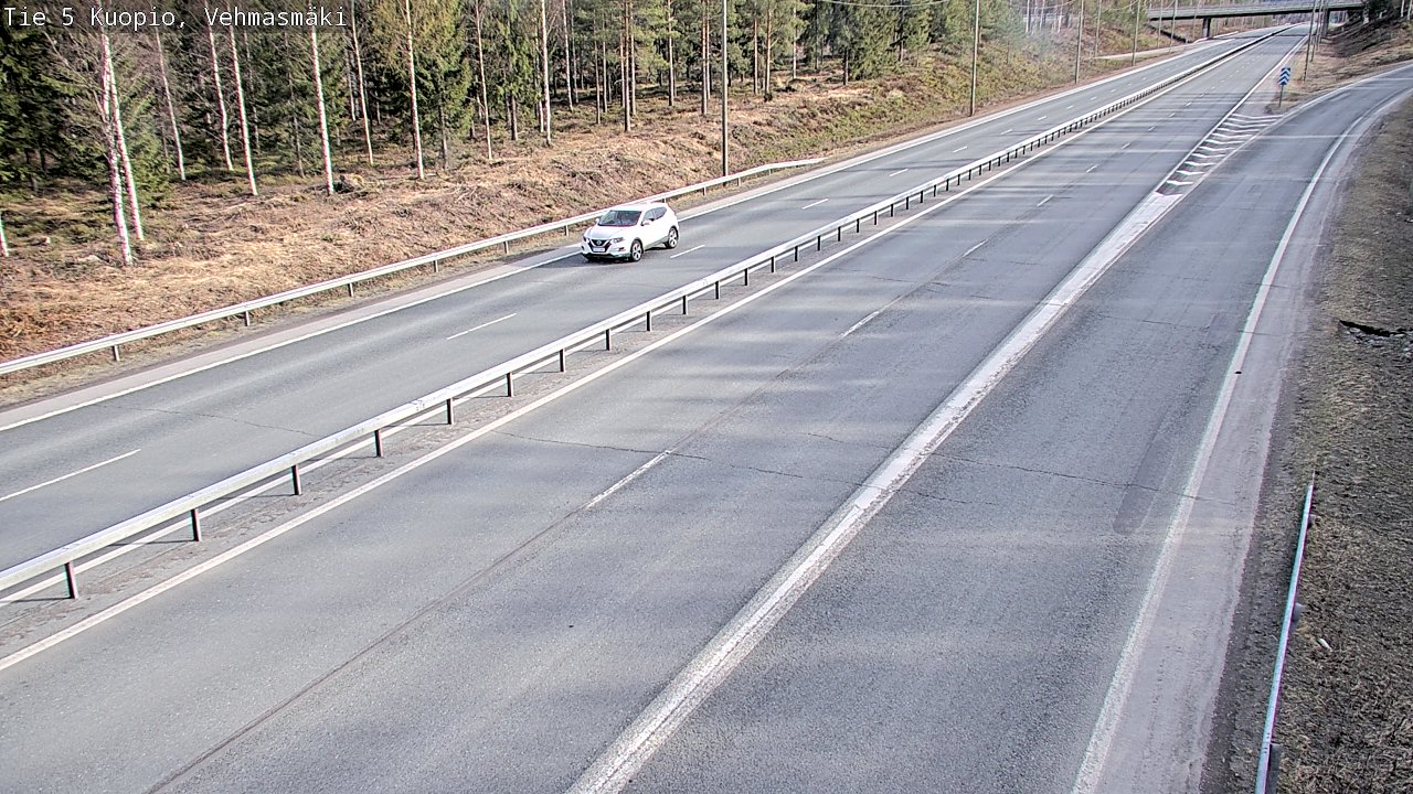 Kelikamerat Kuva Tie 5 Kuopio, Vehmasmäki, Kuopio, Pohjois-Savo
