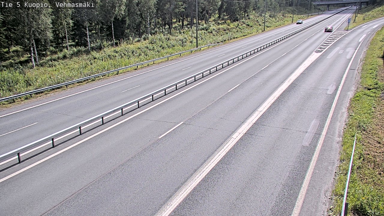 Kelikamerat Kuva Tie 5 Kuopio, Vehmasmäki, Kuopio, Pohjois-Savo