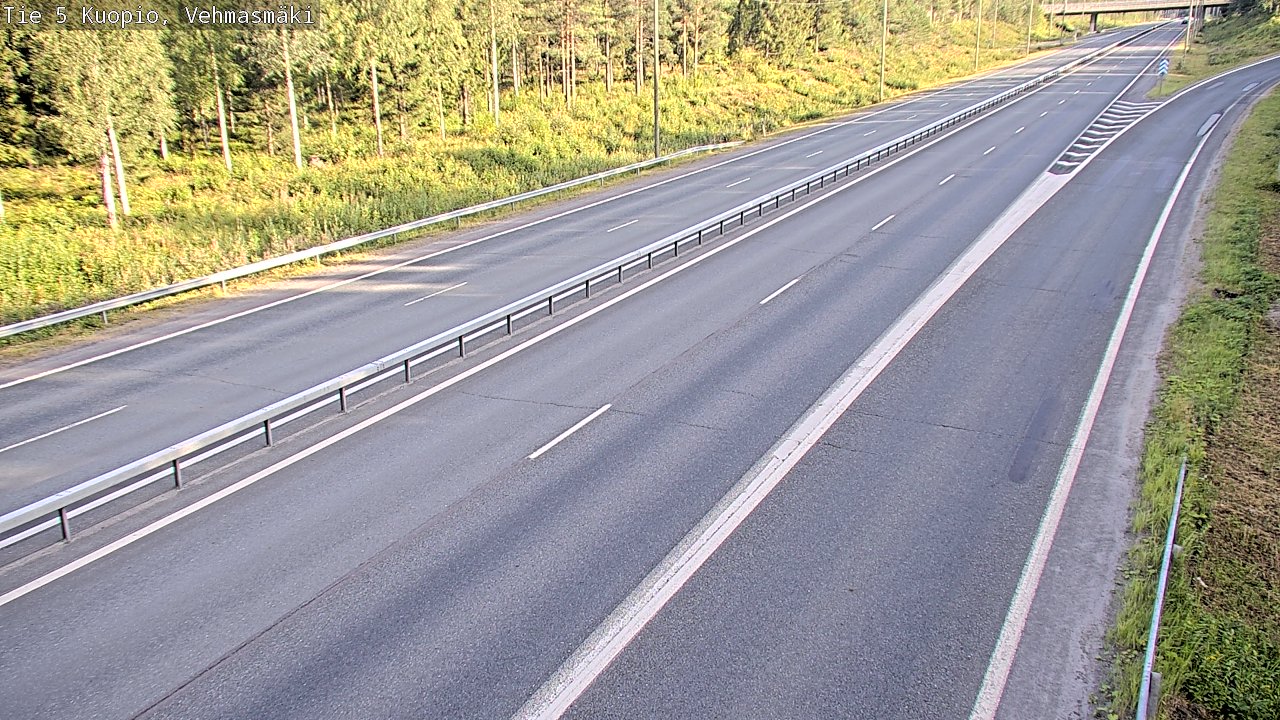 Kelikamerat Kuva Tie 5 Kuopio, Vehmasmäki, Kuopio, Pohjois-Savo