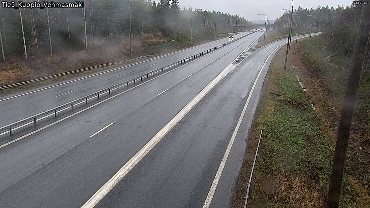 Weather Camera Image Väg 5 Kuopio, Vehmasmäki, Kuopio, Pohjois-Savo