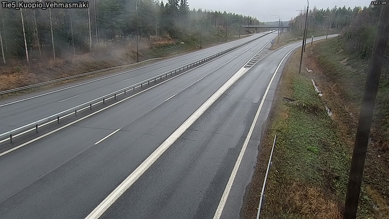 Weather Camera Image Väg 5 Kuopio, Vehmasmäki, Kuopio, Pohjois-Savo