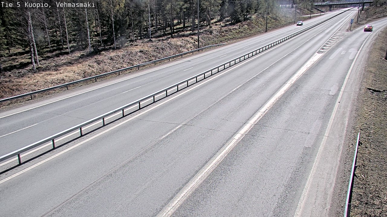 Kelikamerat Kuva Tie 5 Kuopio, Vehmasmäki, Kuopio, Pohjois-Savo