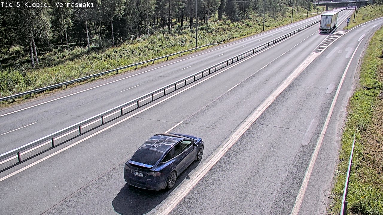 Kelikamerat Kuva Tie 5 Kuopio, Vehmasmäki, Kuopio, Pohjois-Savo