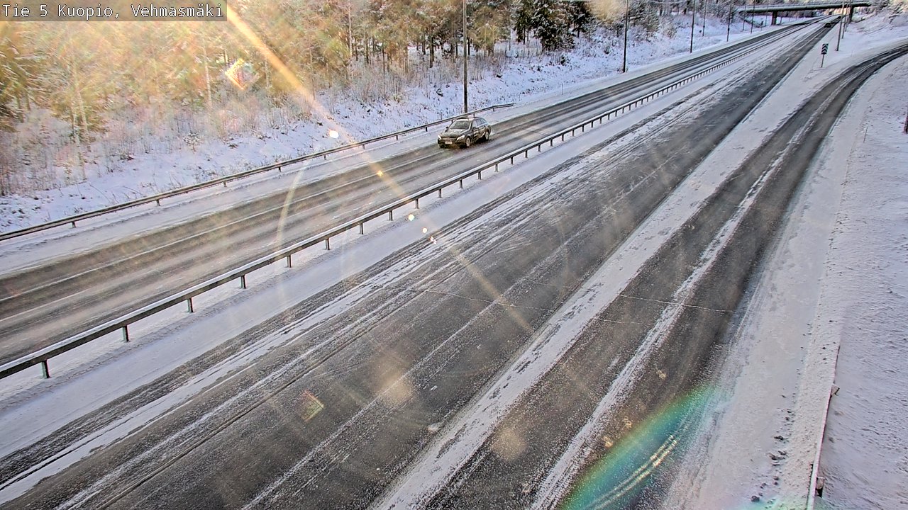 Kelikamerat Kuva Tie 5 Kuopio, Vehmasmäki, Kuopio, Pohjois-Savo