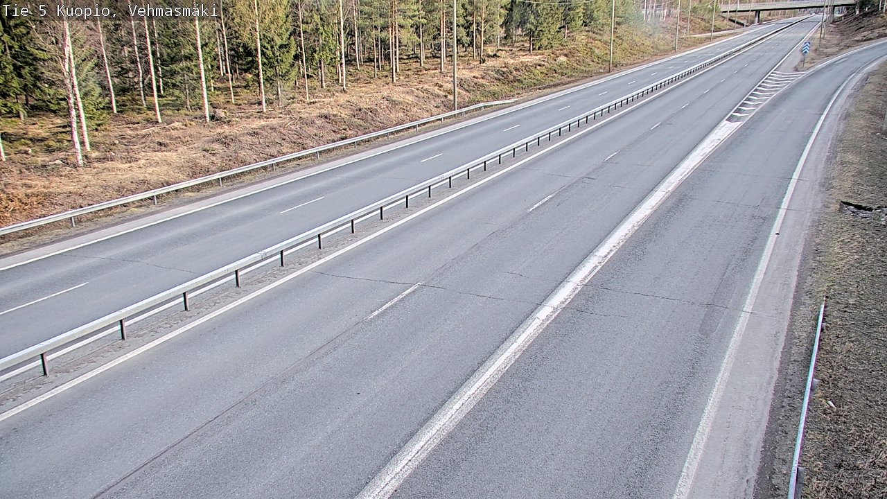 Kelikamerat Kuva Tie 5 Kuopio, Vehmasmäki, Kuopio, Pohjois-Savo