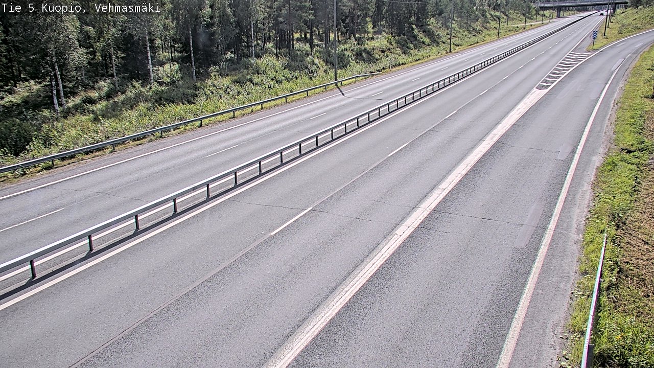 Kelikamerat Kuva Tie 5 Kuopio, Vehmasmäki, Kuopio, Pohjois-Savo
