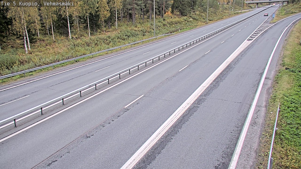 Kelikamerat Kuva Tie 5 Kuopio, Vehmasmäki, Kuopio, Pohjois-Savo