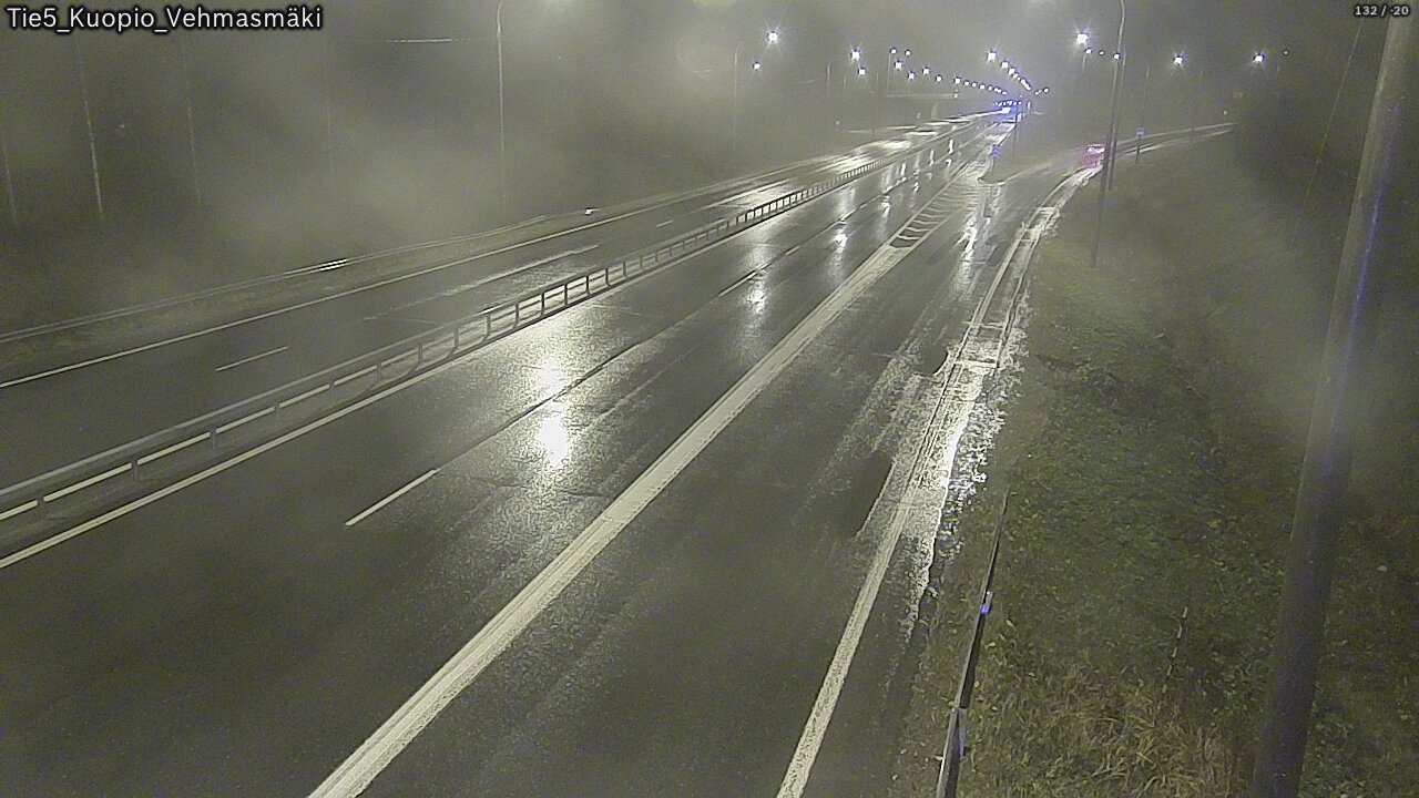Weather Camera Image Väg 5 Kuopio, Vehmasmäki, Kuopio, Pohjois-Savo