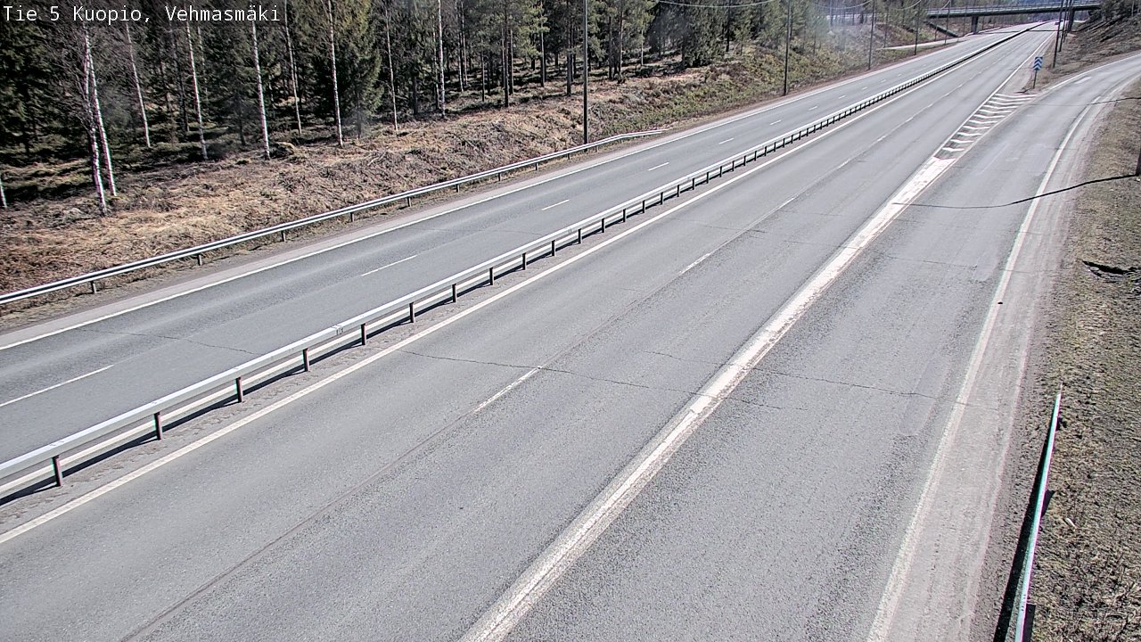 Kelikamerat Kuva Tie 5 Kuopio, Vehmasmäki, Kuopio, Pohjois-Savo