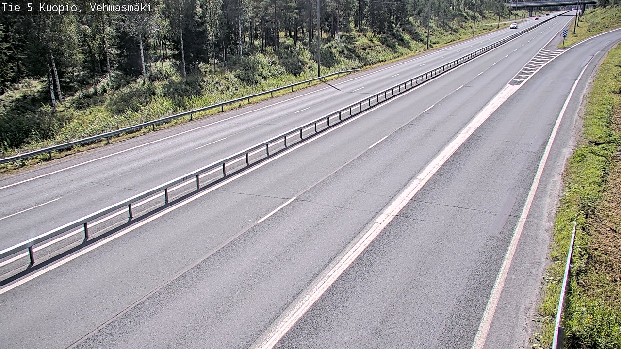 Kelikamerat Kuva Tie 5 Kuopio, Vehmasmäki, Kuopio, Pohjois-Savo