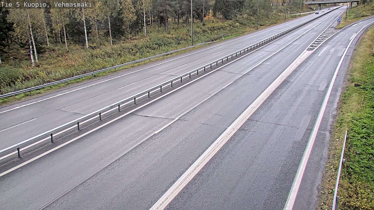 Kelikamerat Kuva Tie 5 Kuopio, Vehmasmäki, Kuopio, Pohjois-Savo