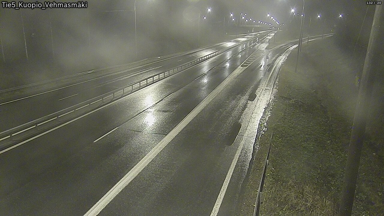 Weather Camera Image Väg 5 Kuopio, Vehmasmäki, Kuopio, Pohjois-Savo