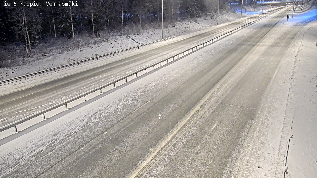 Kelikamerat Kuva Tie 5 Kuopio, Vehmasmäki, Kuopio, Pohjois-Savo