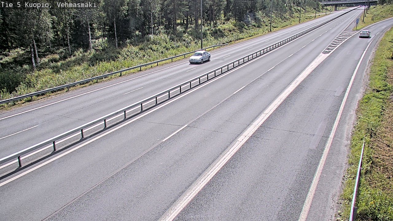 Kelikamerat Kuva Tie 5 Kuopio, Vehmasmäki, Kuopio, Pohjois-Savo