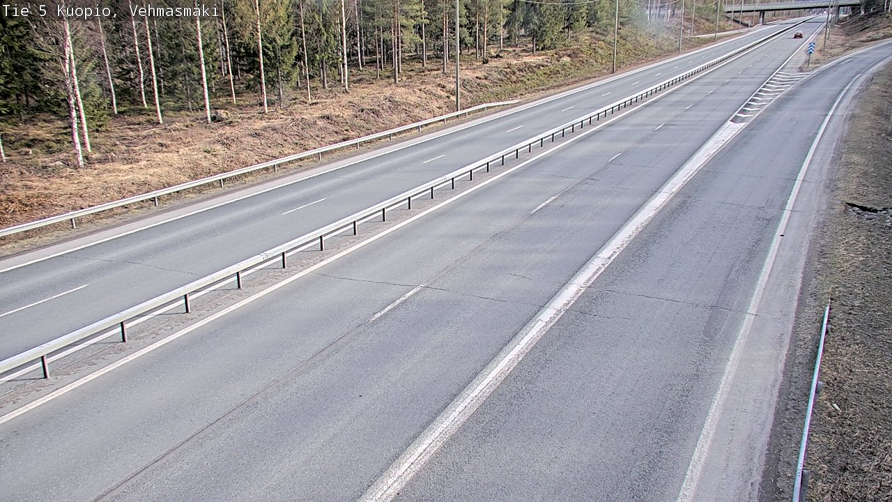 Kelikamerat Kuva Tie 5 Kuopio, Vehmasmäki, Kuopio, Pohjois-Savo