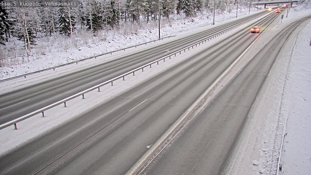 Kelikamerat Kuva Tie 5 Kuopio, Vehmasmäki, Kuopio, Pohjois-Savo
