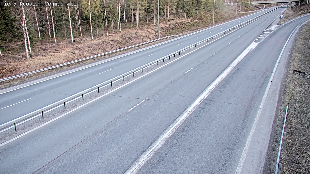 Kelikamerat Kuva Tie 5 Kuopio, Vehmasmäki, Kuopio, Pohjois-Savo