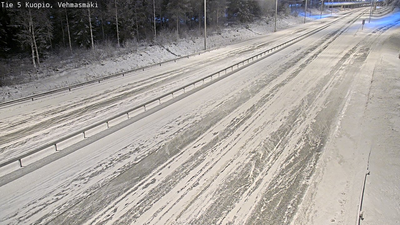 Kelikamerat Kuva Tie 5 Kuopio, Vehmasmäki, Kuopio, Pohjois-Savo