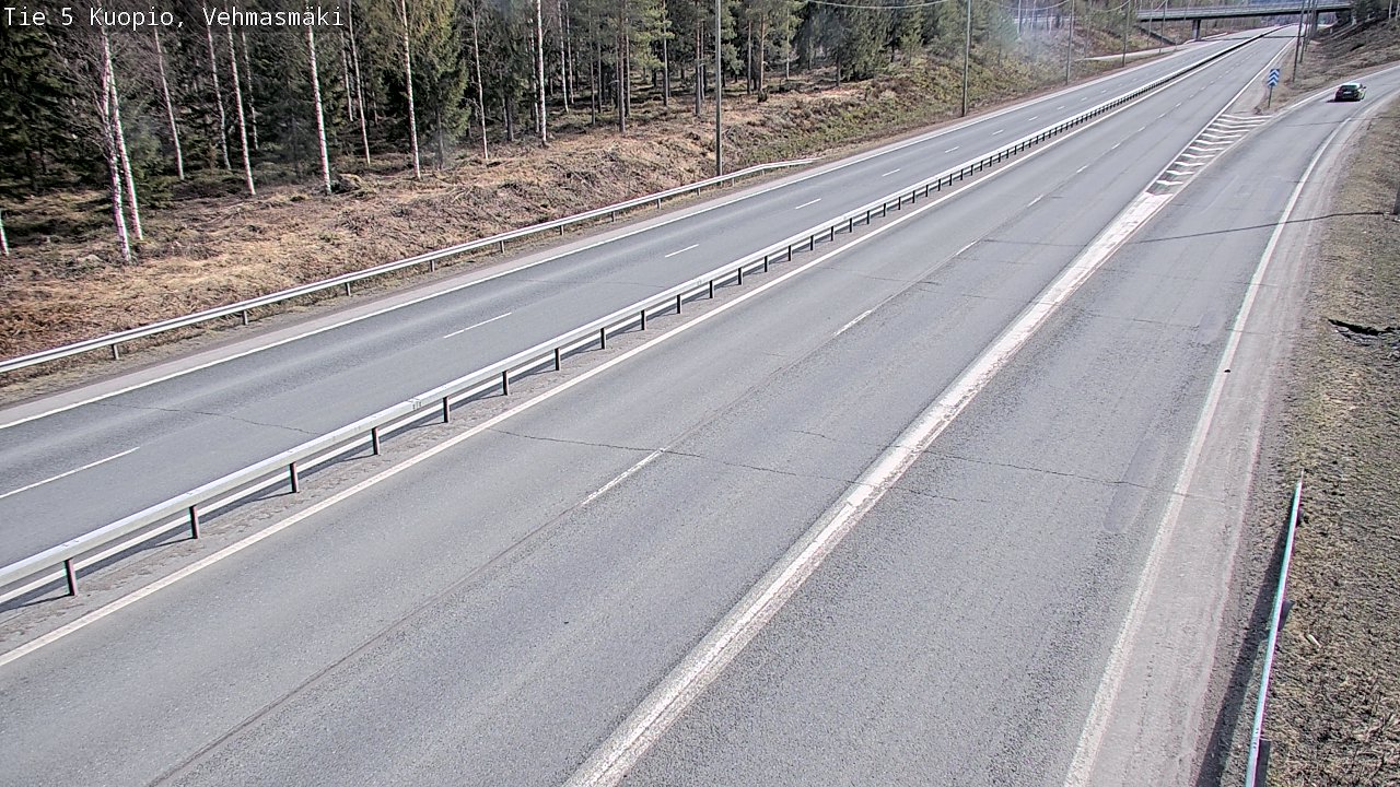 Kelikamerat Kuva Tie 5 Kuopio, Vehmasmäki, Kuopio, Pohjois-Savo