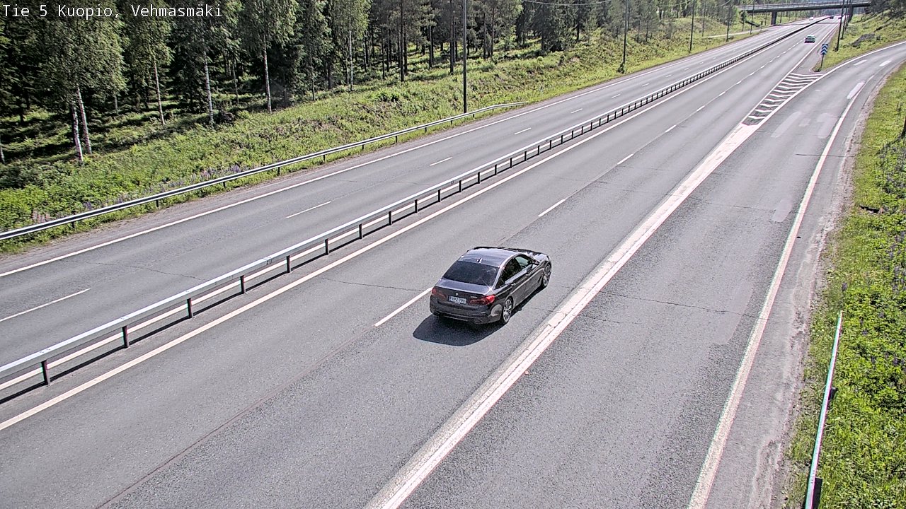 Kelikamerat Kuva Tie 5 Kuopio, Vehmasmäki, Kuopio, Pohjois-Savo