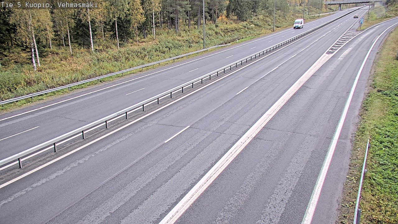 Kelikamerat Kuva Tie 5 Kuopio, Vehmasmäki, Kuopio, Pohjois-Savo