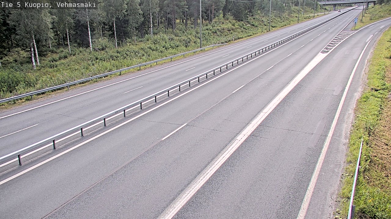 Kelikamerat Kuva Tie 5 Kuopio, Vehmasmäki, Kuopio, Pohjois-Savo