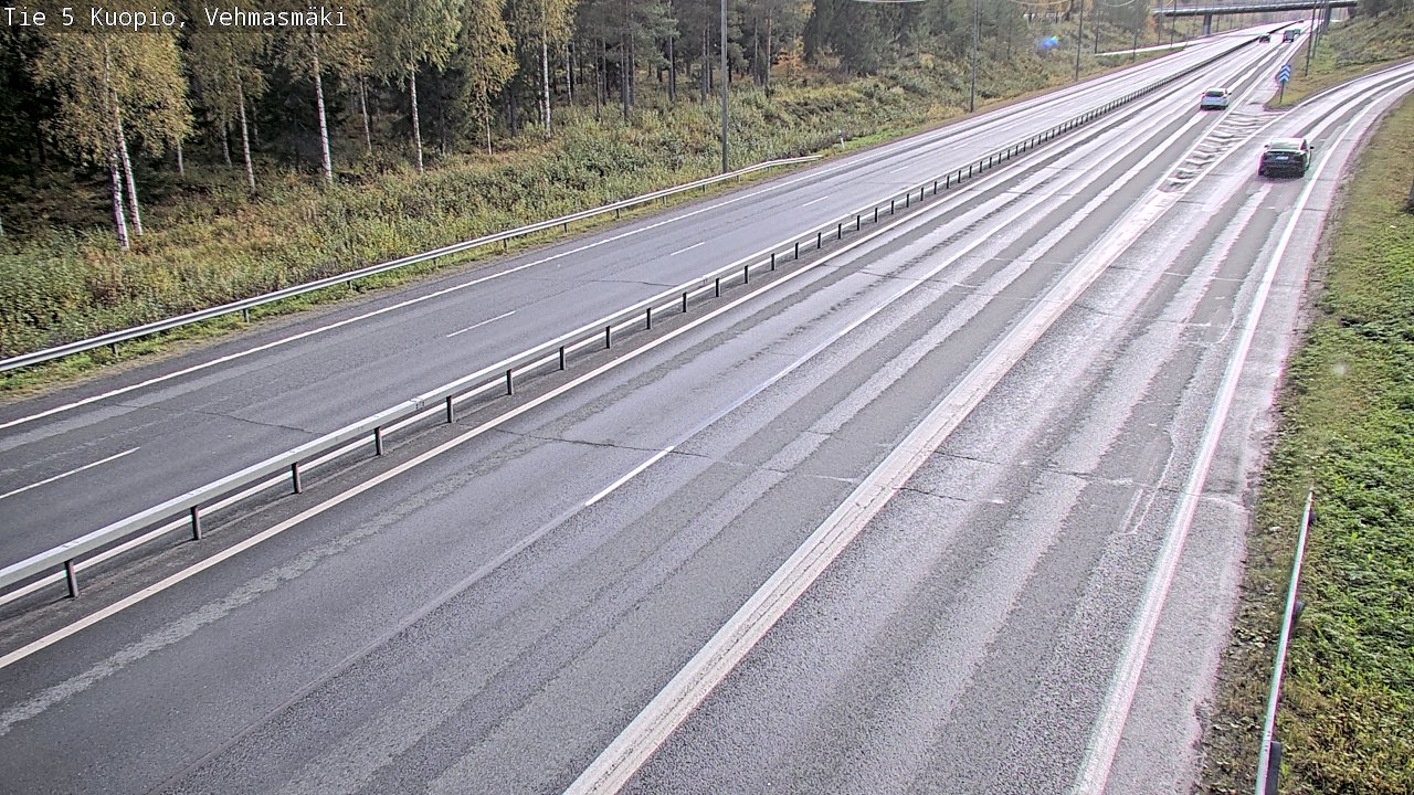 Kelikamerat Kuva Tie 5 Kuopio, Vehmasmäki, Kuopio, Pohjois-Savo