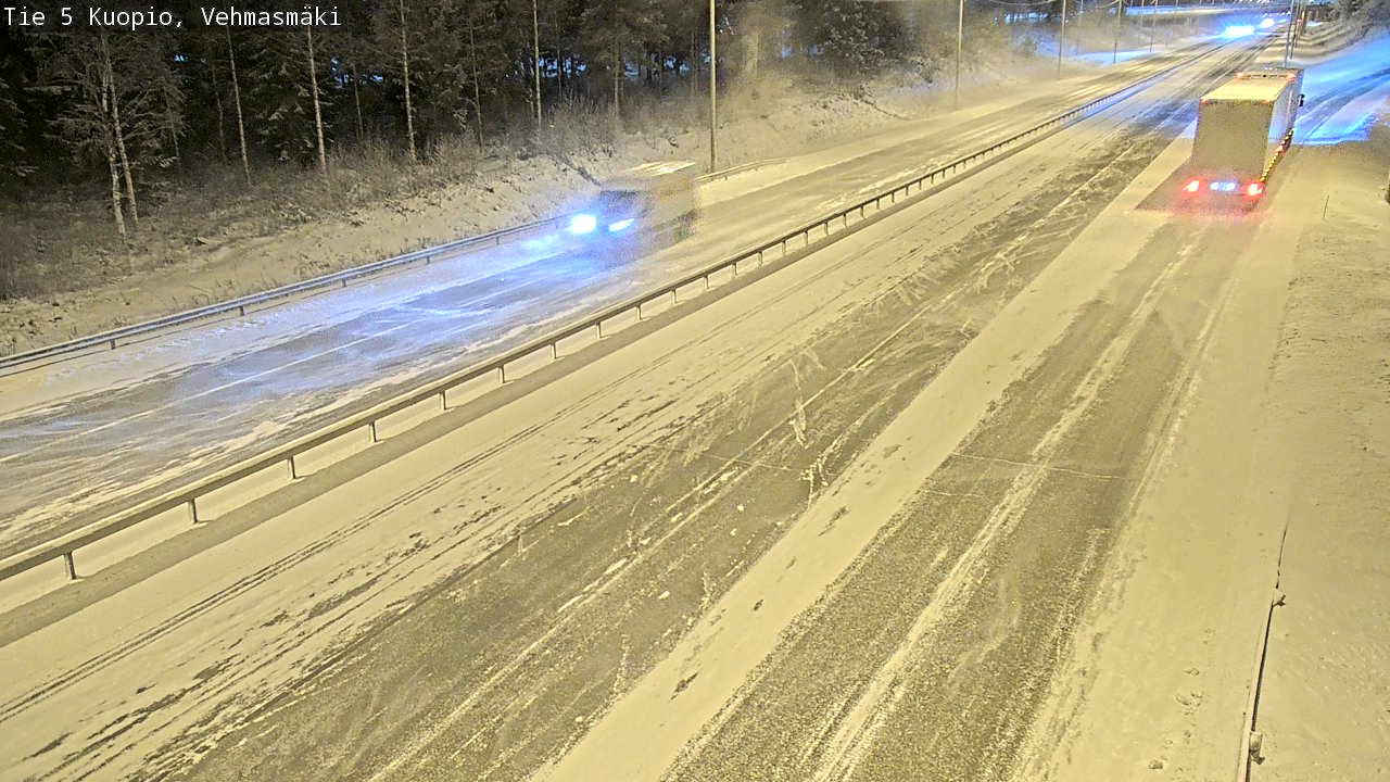 Kelikamerat Kuva Tie 5 Kuopio, Vehmasmäki, Kuopio, Pohjois-Savo