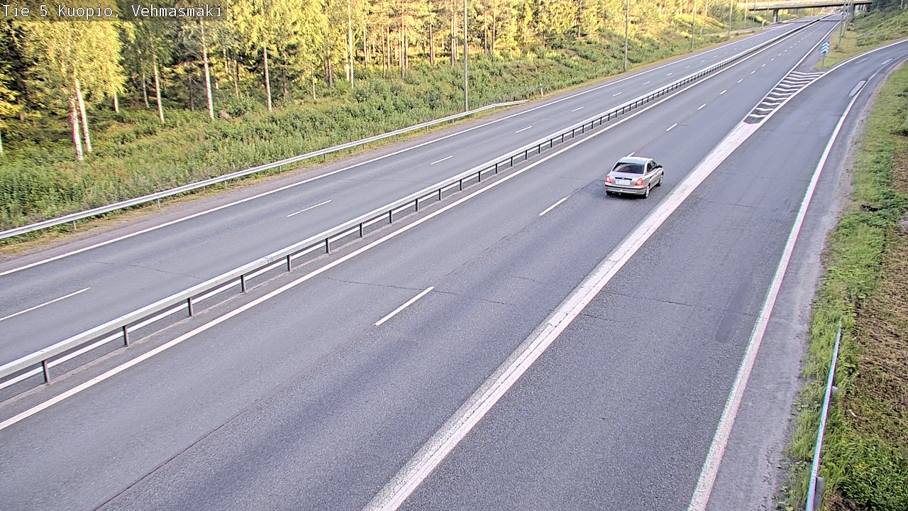 Kelikamerat Kuva Tie 5 Kuopio, Vehmasmäki, Kuopio, Pohjois-Savo